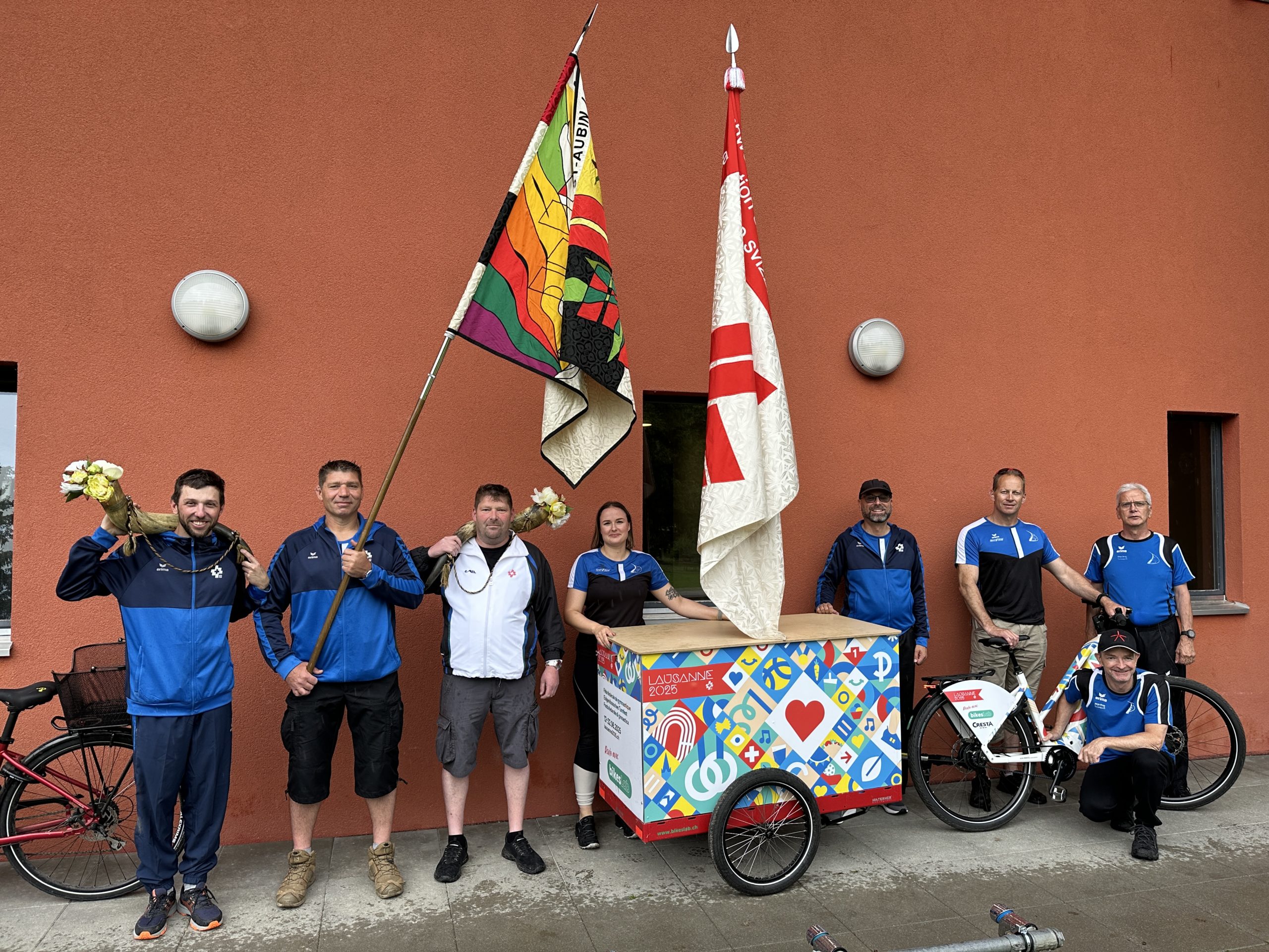 Photos : Relais de la bannière FSG